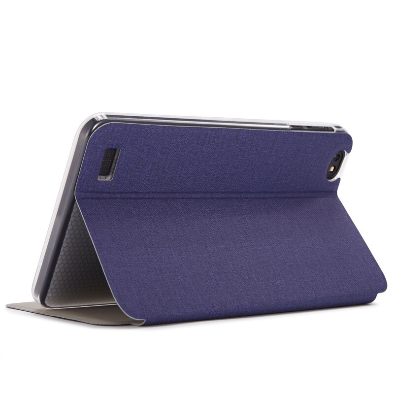 Cover Voor Teclast P80 P80H 8 Inch Tablet Pc Pu Case Cover Voor Teclast P80x 4G + gratis Stylus Pen: Blue case