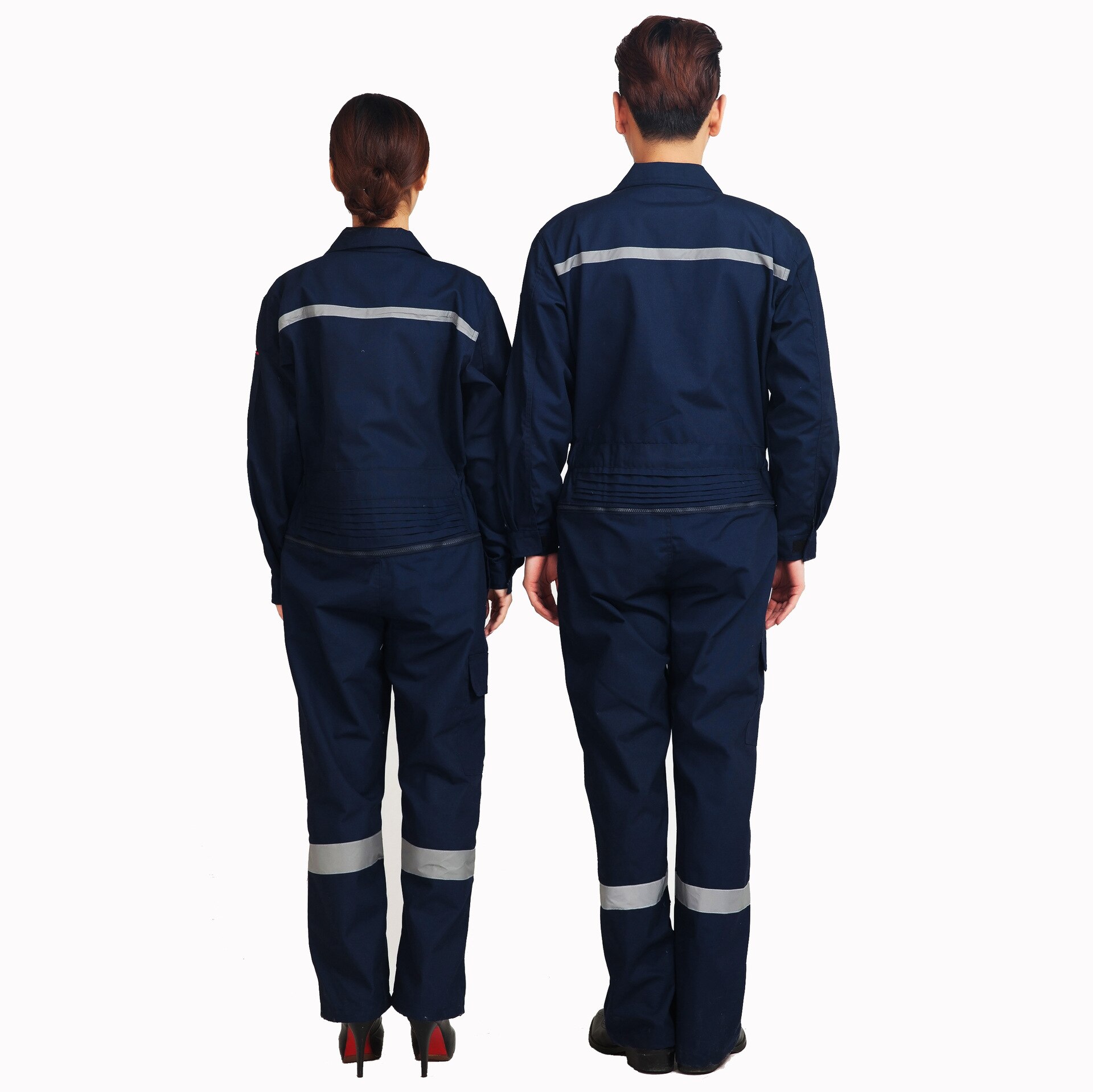 Arbetsoveraller män kvinnor skyddsoveraller reparatör reflexoveraller arbetsuniformer plus size svetsoveraller overaller