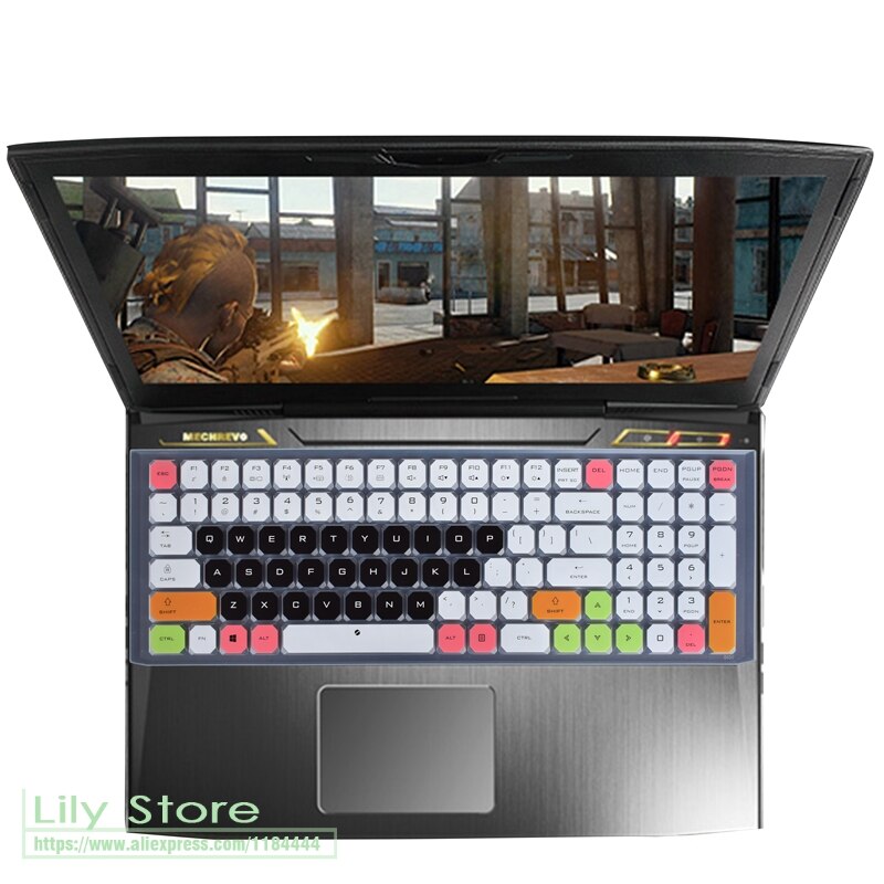 Notebook keyboard Keyboard Cover Skin for MECHREVO Z2 / MECHREVO X8Ti / X8ti Plus Gaming Laptop: candyblack