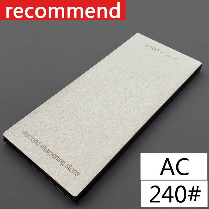 knife120 240 400 600 1000 grit Thin diamond sharpener Plate sharpening stone grinding stones Polishing Disc: Brown