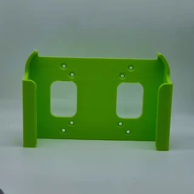 Invite murale pour Apple Mac Mini, support pour ordinateur monté sur le dos, invite astronomique de bureau, vis gratuites, gain de place, impression 3D,: kaki foncé