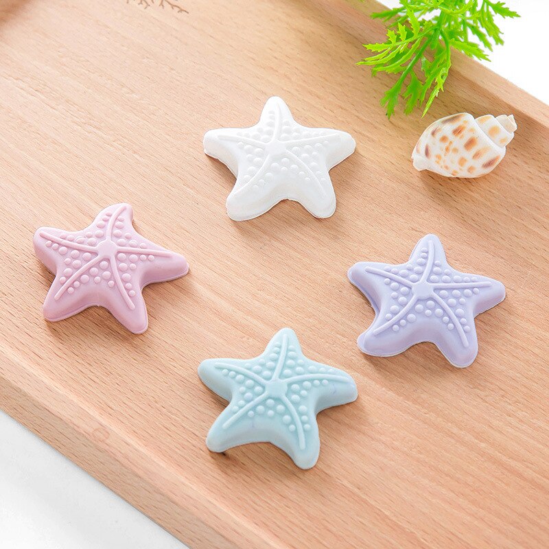 1pcs Door Handle Anti-collision Pad Wall Protection Sticker Starfish Shape Light-emitting Table Corner Safety Protection