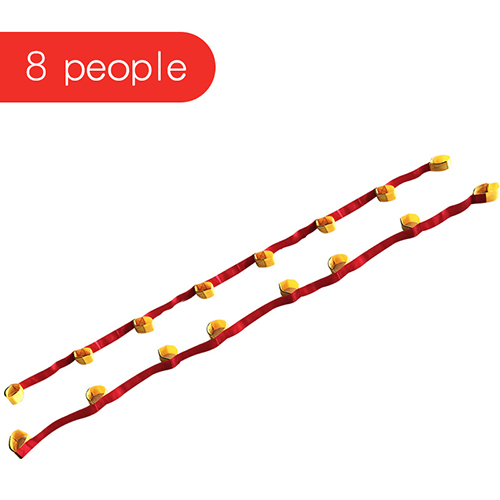 Ruizhi Kooperative Band Wanderer Kinder Schule Spaß Spiele Befestigungs Band Training Requisiten Team Outdoor-aktivitäten Sport Spielzeug RZ1034: 8 people