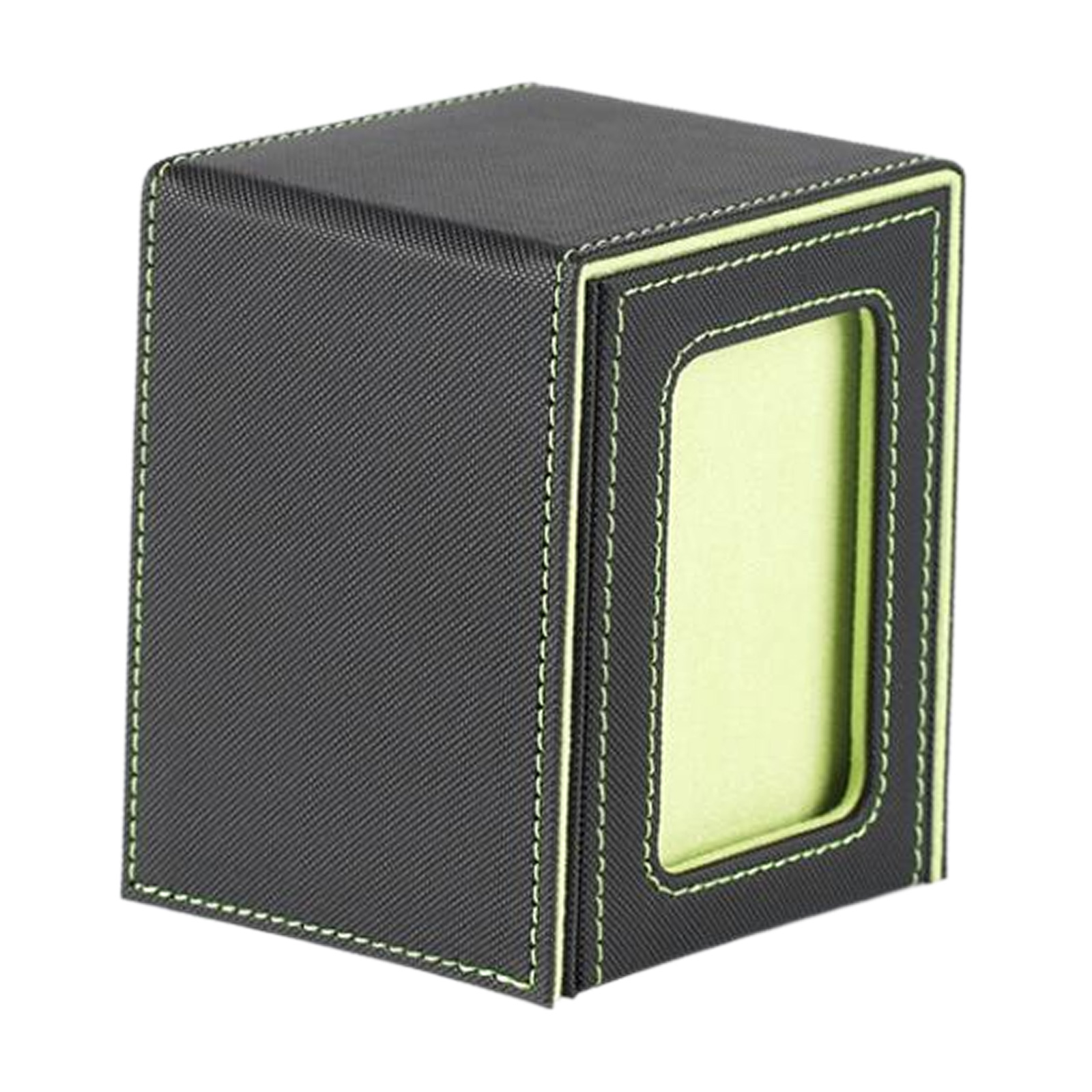 Card Deck Box Card Organizer with Display Window Holds 100+ Cards Card Deck Case for Collectible Card Sports Cards Game Card: Red