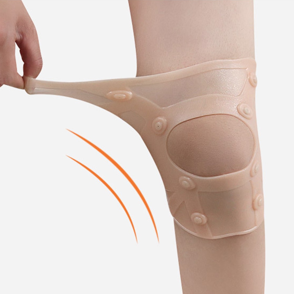 Patella Protectors Sport Veiligheid Kniebeschermers 1Pcs Verstelbare Sport Knee Brace Ademend Kneepad Veiligheid Knee Pads
