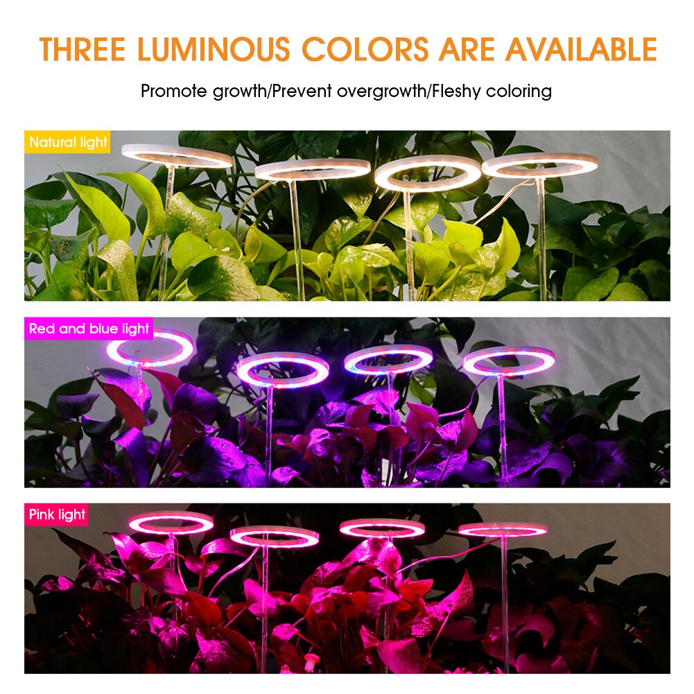 Volledige Spectrum Lamp Led Grow Light Phyto Lamp Voor Planten Lamp Groeilicht Hydrocultuur Verlichting Usb Greenhouse Indoor Bloem Zaad