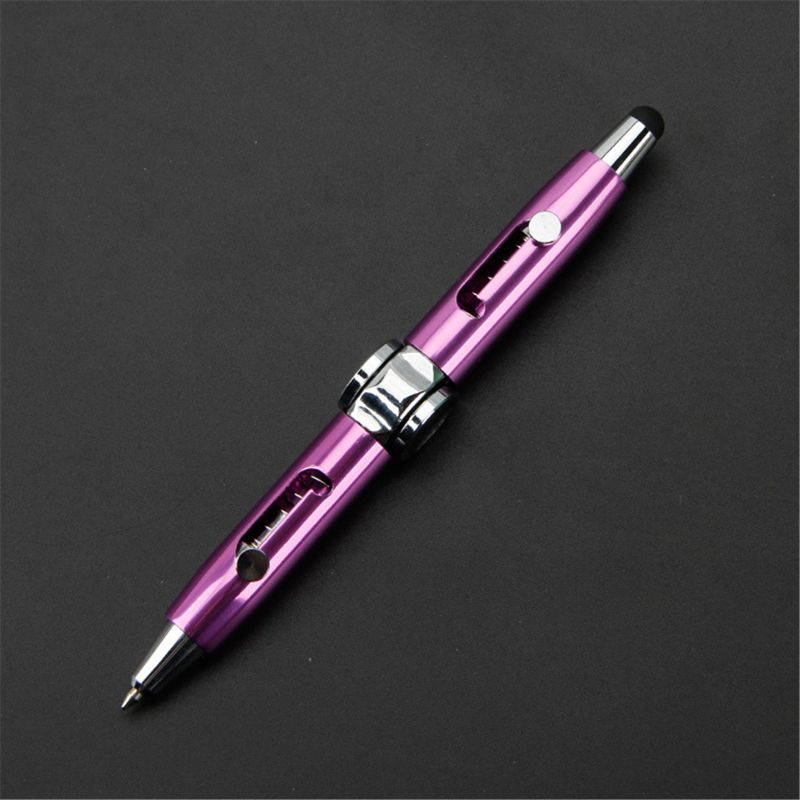 Fidget Pen Fidget Spinner Toy EDC Anti Stress Relief Metal Shell per bambini Dropship per adulti: Viola