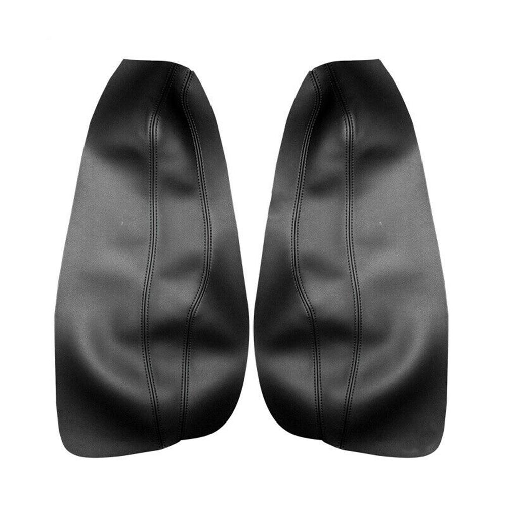 EIDRAN-apoyabrazos de puerta de cuero de microfibra, insertos de cubierta de repuesto para Ford Mondeo 2007