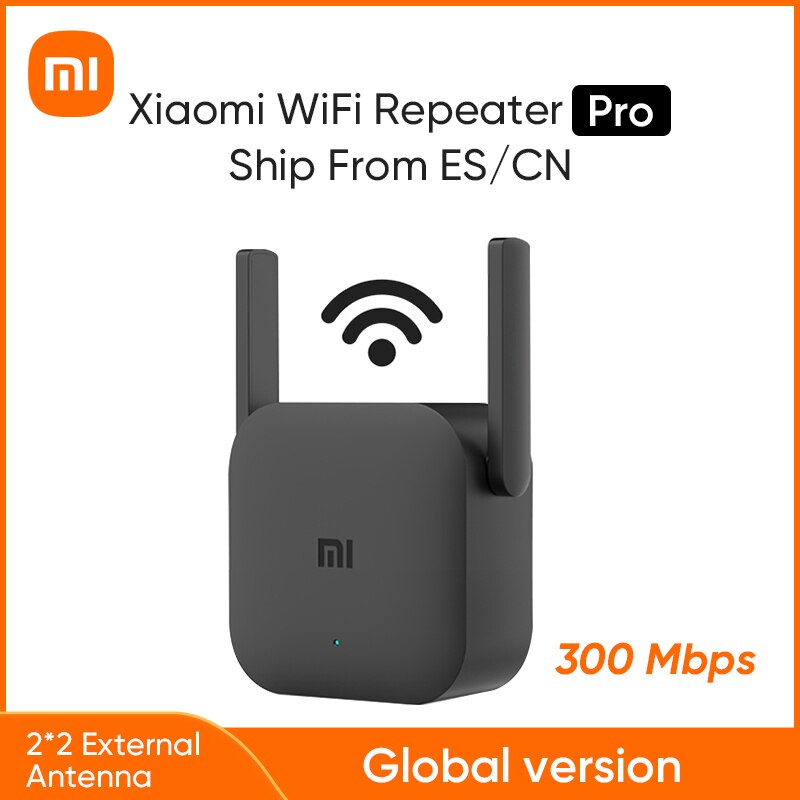 Global Versie Xiaomi Mijia Wifi Repeater Pro Router Versterker 300M 2.4G Repeater Netwerk Mi Draadloze Router 2 Antenne thuis