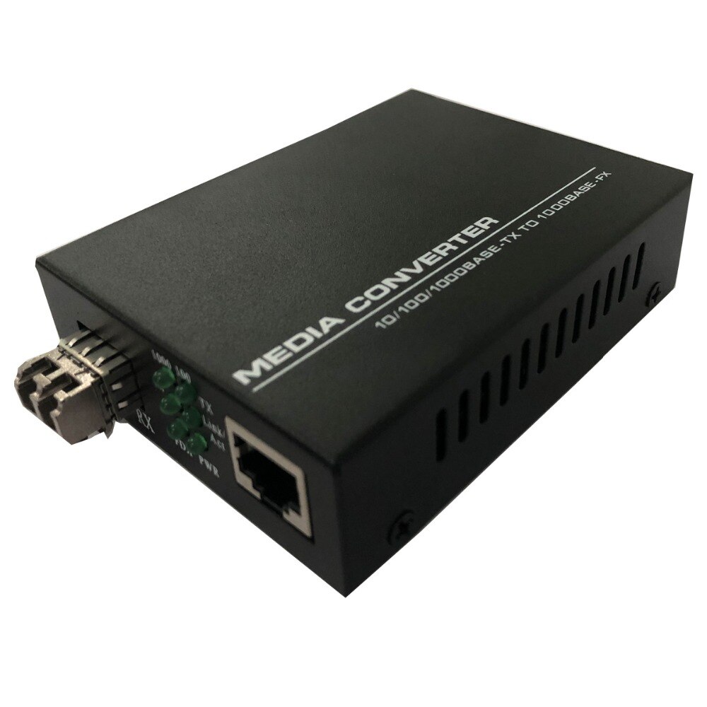 2 stks SFP Fiber om RJ45 converter gigabit SFP GPON/OLT media converter 1000 Mbps media converter transceiver fiber optische schakelaar