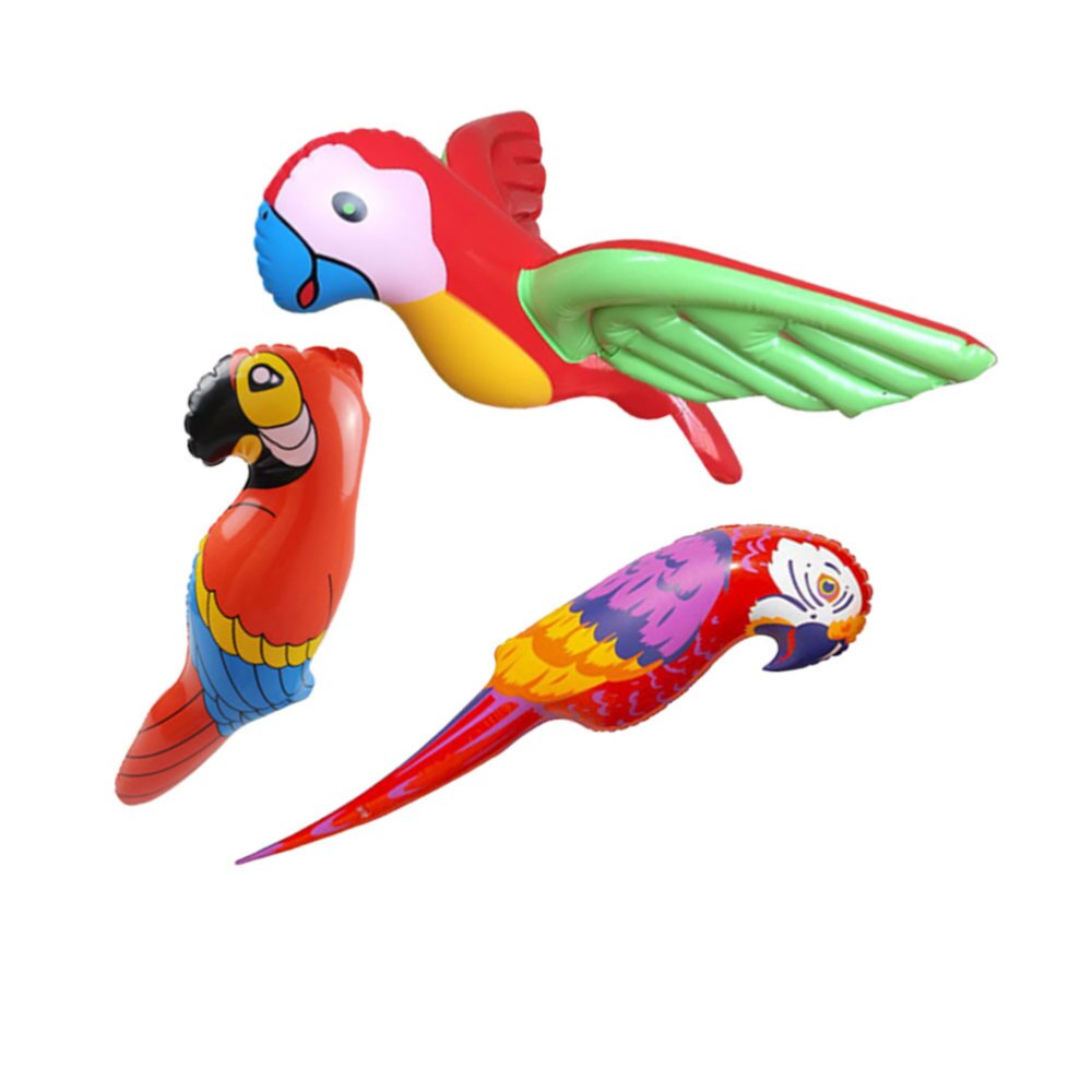 3 Pcs Opblaasbare Papegaai Ballon Opblaasbare Vogel Decoratie Kinderen Speelgoed Feestartikelen