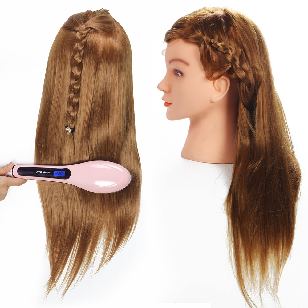 Haar Styling Mannequin Hoofd Poppen Mannequin Kapper Mannequin Hoofd Professionele Styling Pruik Training Hoofd Haar