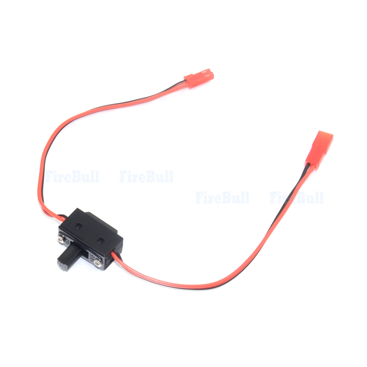 Receptor de encendido/apagado, batería de alimentación, luz LED, interruptor RC, Cable conector JR JST para avión RC, Dron, cuadricóptero, modelo FPV, coche, barco: Blanco