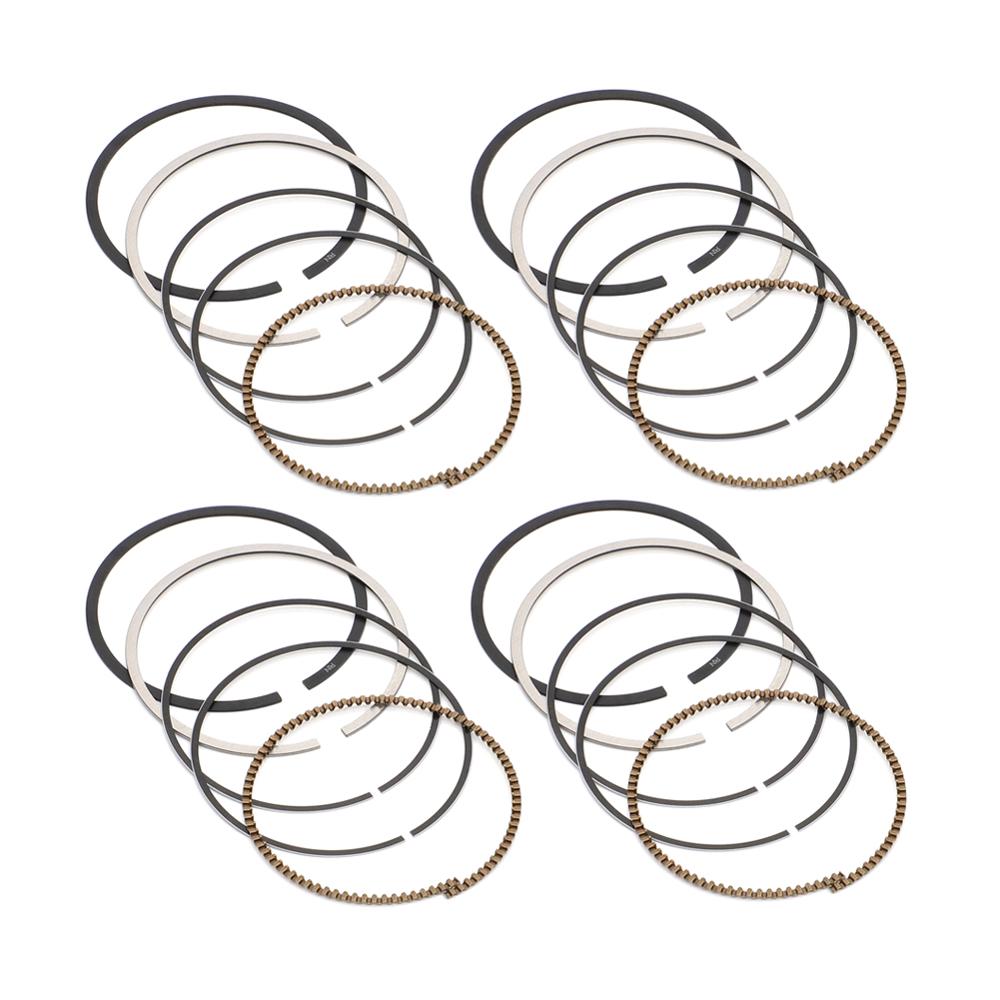 Motorcycle Piston rings For Kawasaki ZZR400 ZZR 400 1992 - 2003 ZRX400 ZRX 400 I II III Engine Parts STD Bore Size 57.5mm