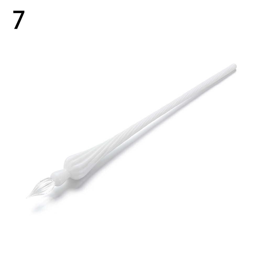 klasyczny zanurzenie szkła zanurzać pióro wieczne wypełnienie tuszem podpis pisanie pióro kaligrafia rękodzieło malowanie akcesoria narzędzia: 7