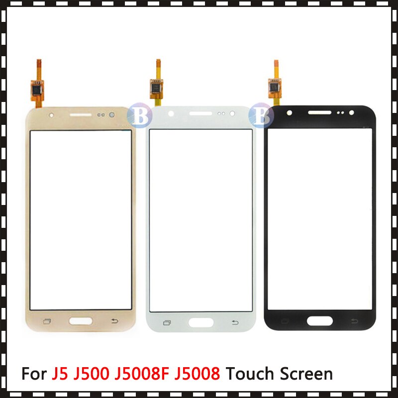 5.0 " for samsung galaxy  j5 j500 j5008f j5008 berøringsskjerm digitaliseringssensor ytre front glasslinsepanel