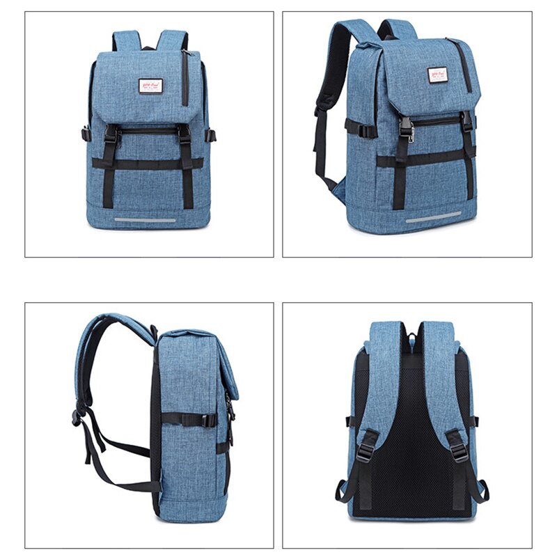 Men&#39;s backpacks Laptop bags Travel student backpacks casual tote nylon Anti-theft backpack for male bag College style