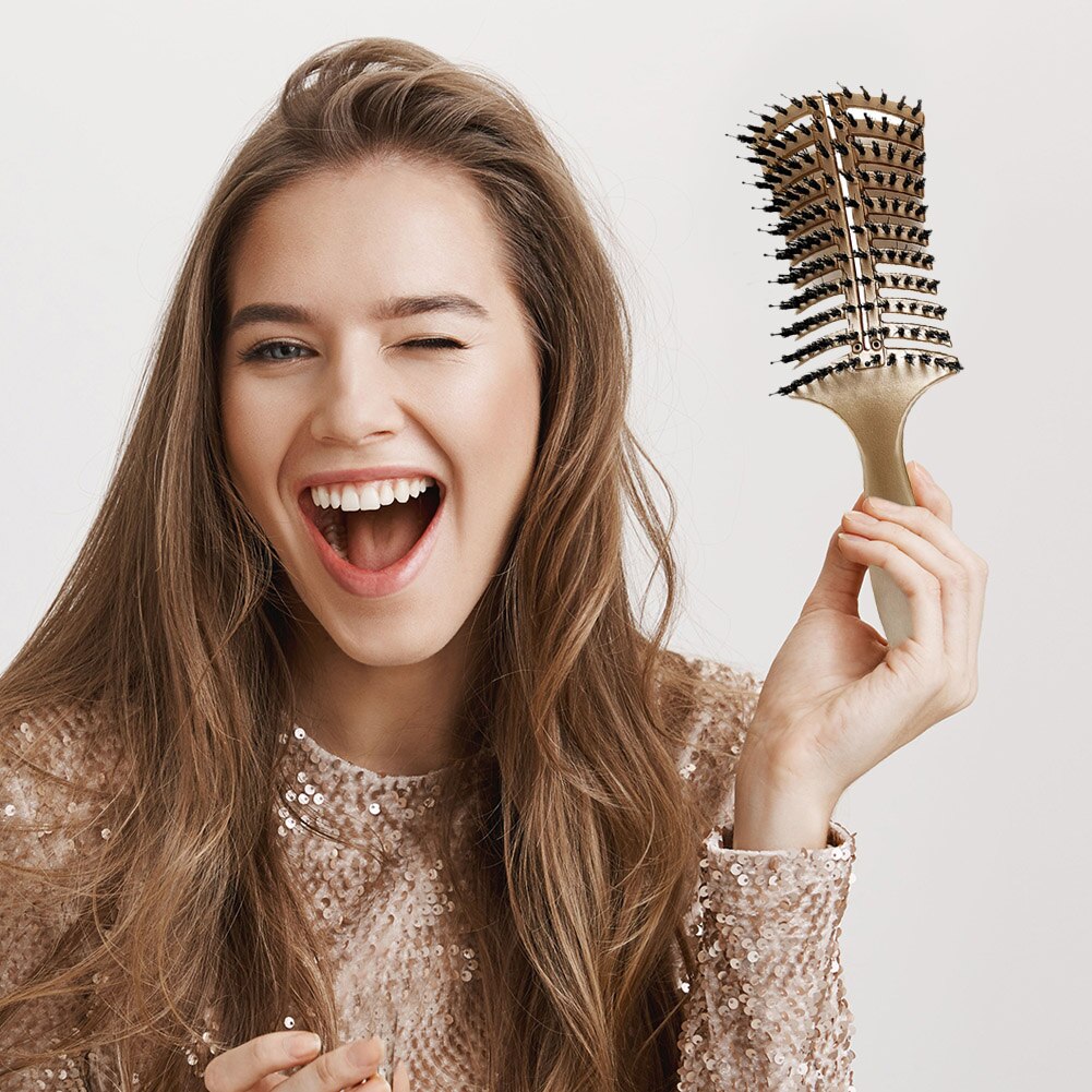 Pop Brush Brosse Detangling Hair Brush Comb for Detangler Hairbrush Massage Comb for Salon Hairdressing Styling