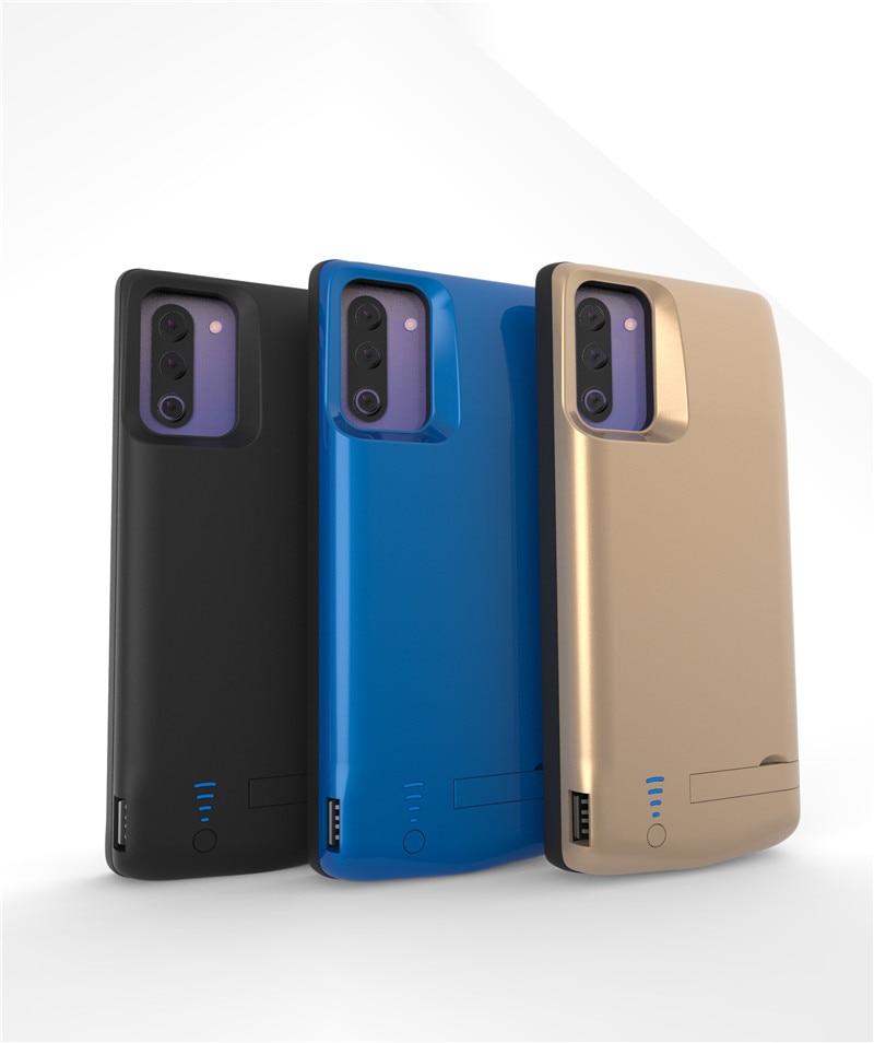 Note 10 Batterij Case Voor Samsung Galaxy Note 10 Plus Battery Charger Case Oplaadbare Extended Usb Beschermer Beugel Cover