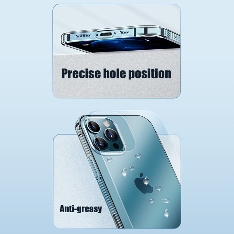 Ultra fino claro caso de telefone para iphone 11 12 13 14 15 16 pro max plus 13 mini x xr xs 16e silicone macio transparente capa traseira