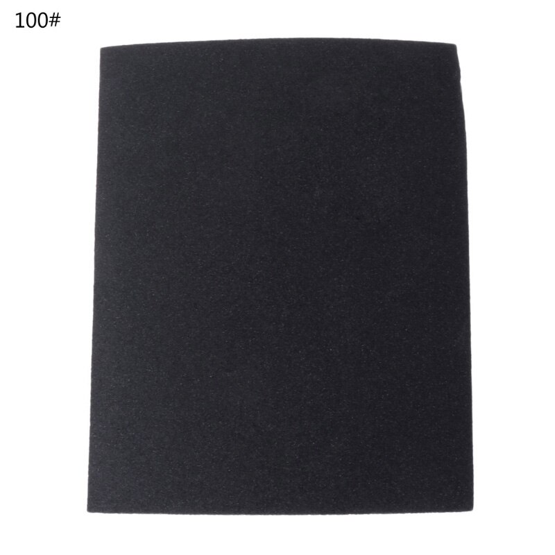 100/240/400/600/1000/2000 Grit Aluminium Oxide Wet & Dry Abrasive Sanding Paper U50A: 100#