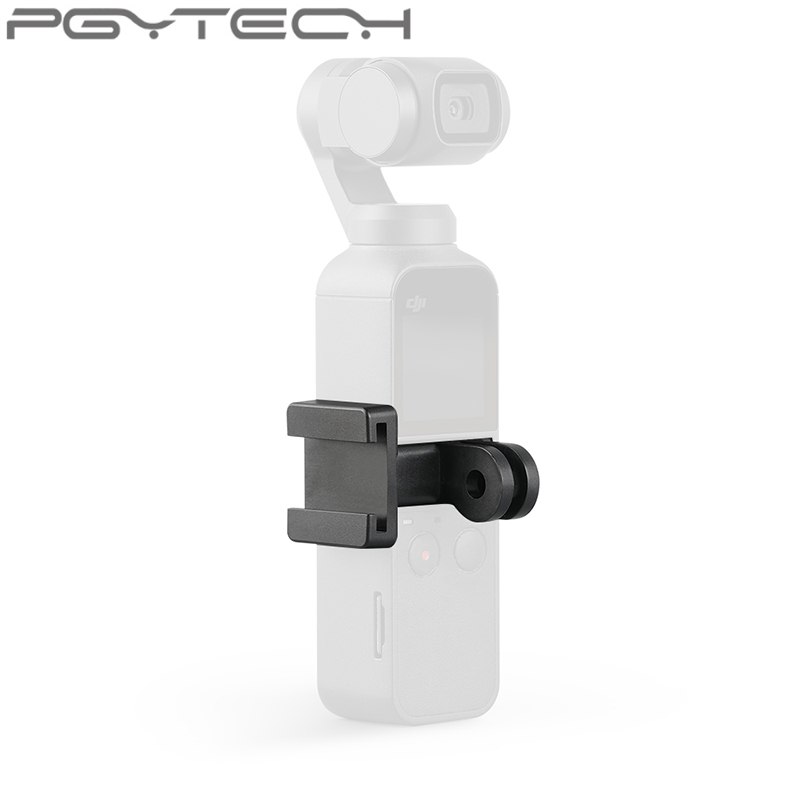 PGYTECH OSMO Pocket-puerto de datos a Zapata fría y soporte Universal para OSMO Pocket 2, accesorios de expansión, soporte Universal