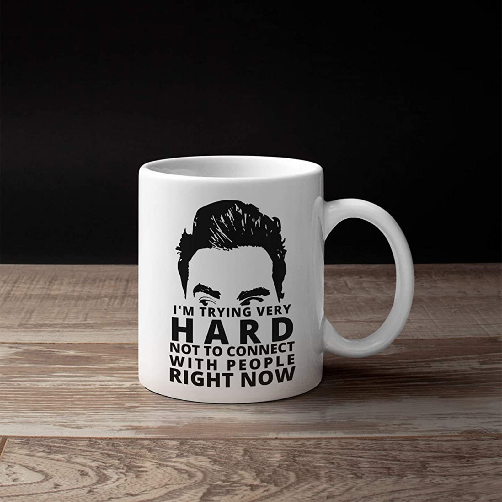 Funny Coffee Mug Quote Vintage Look Motivation Inspiration Novelty White Ceramic Heat-resistant Beer Mug Tea Glass Whiskey