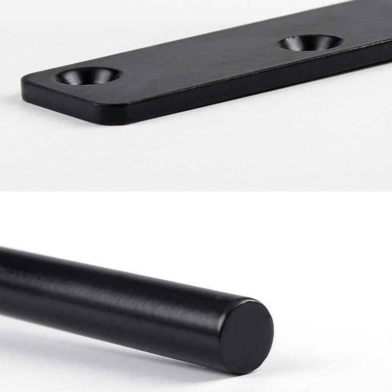 Heavy Duty Floating Shelf Bracket Blind Shelf Support Durable Solid Steel Hidden Brackets With Screws Wall Plugs