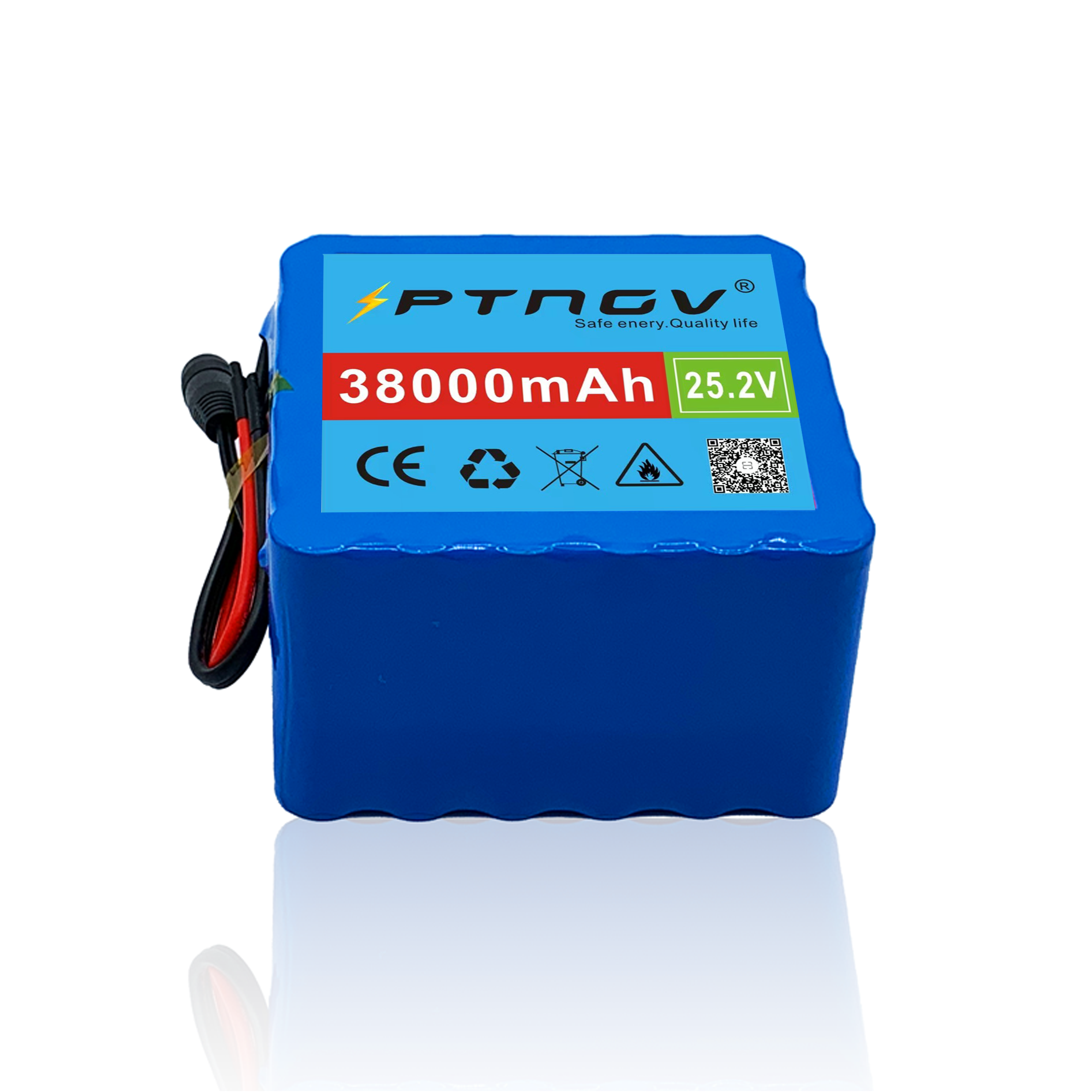 24V 38ach 6S5P 18650 akumulator litowo-jonowy 25.2v 38000mAh elektrycznego roweru motoroweru/elektryczny/akumulator litowo-jonowy + ładowarka 2A