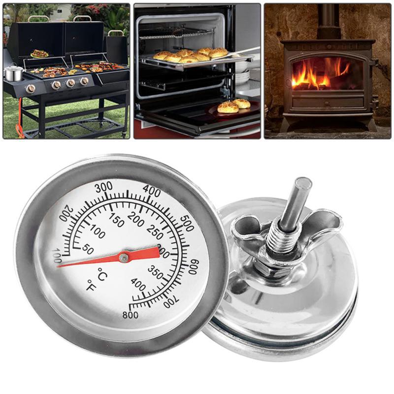 Rvs BBQ Roker Grill Thermometer Temperatuurmeter 50-800 Graden Fahrenheit 10-400/50-350/50-500 Graden Celsius