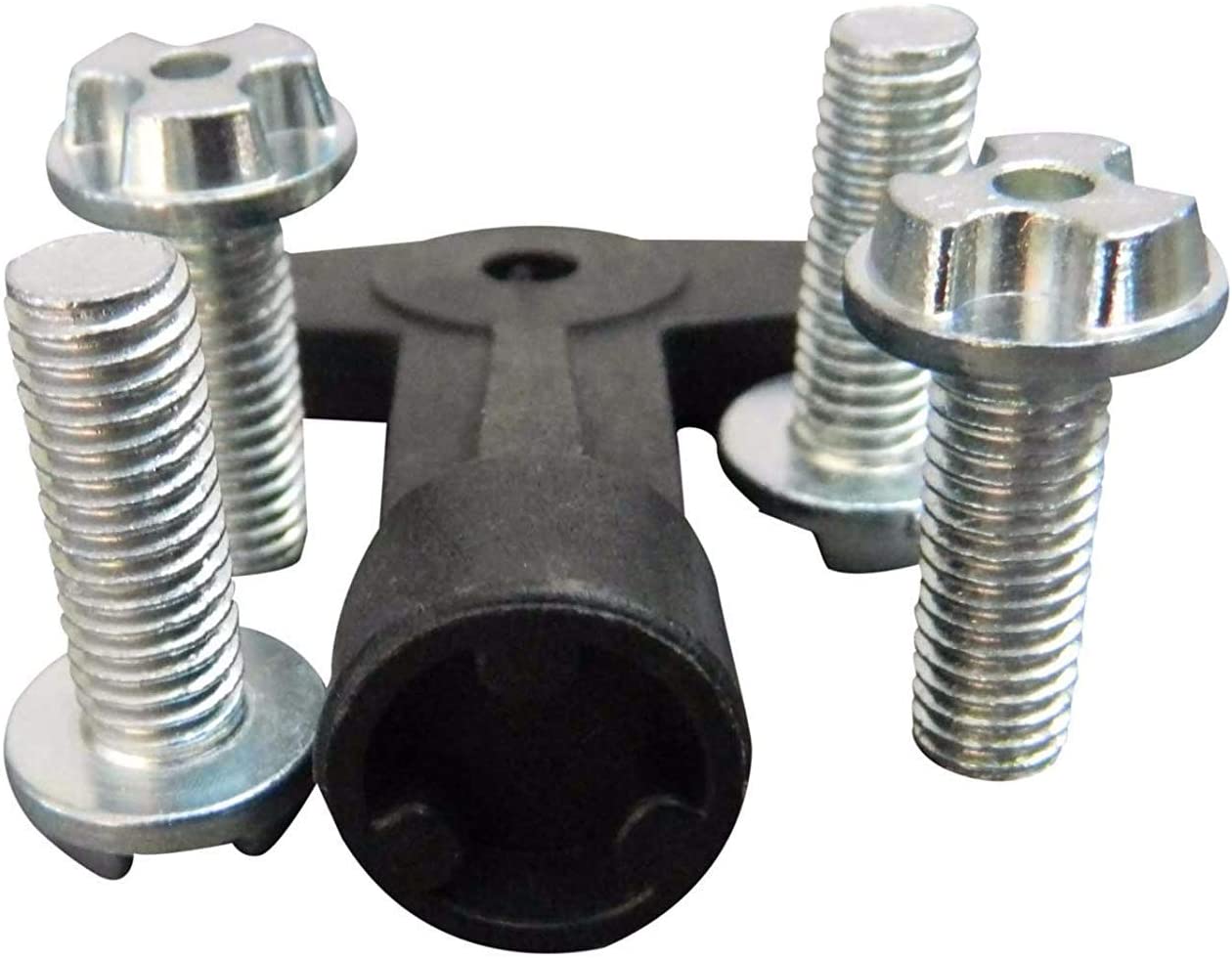 Alloy Wheel Centre Cap Schroeven Bouten Met Sleutel Oe: 7700422600 Voor Renault