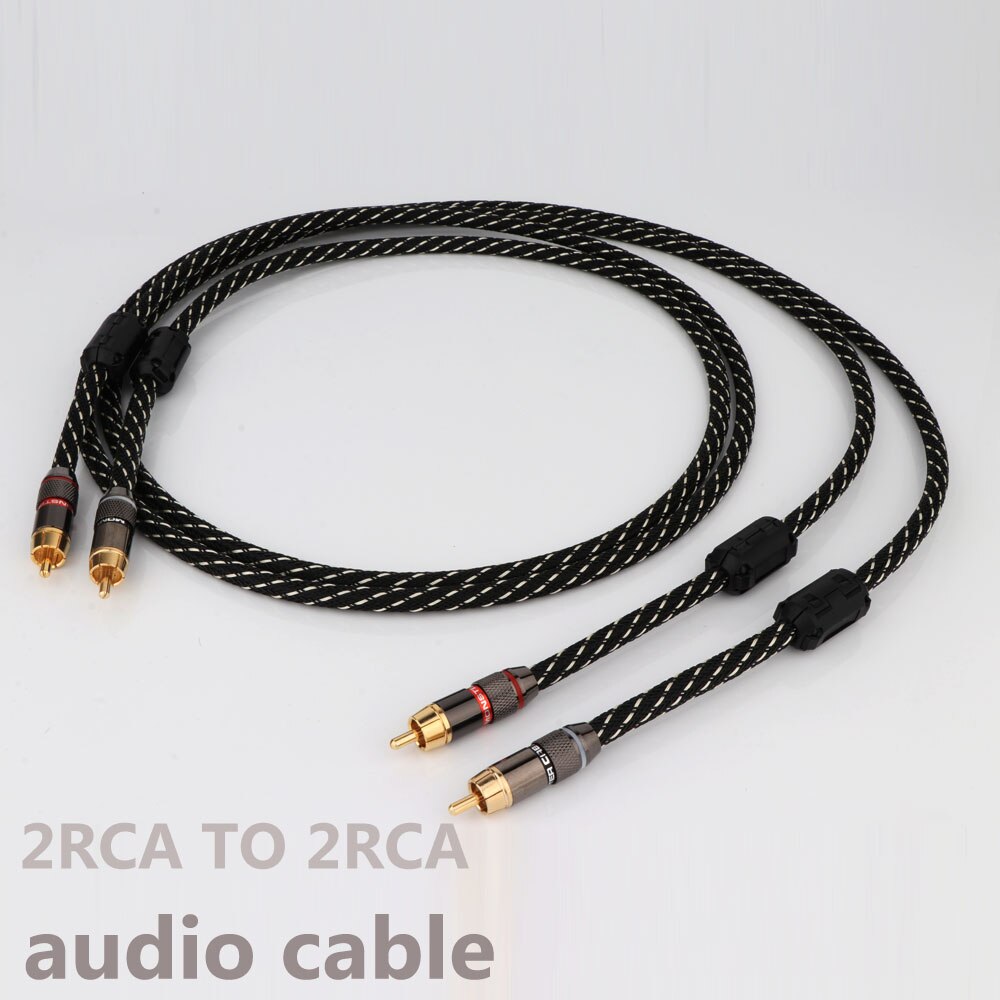 Hifi Stereo Paar Rca Kabel High-Performance Premium Hi-Fi Audio 2rca Om 2rca Interconnect Kabel