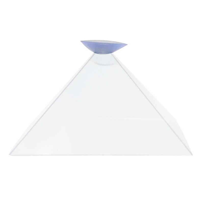 3D Holographic Projection Hologram Pyramid Display Projector Video Stand Universal For Smart Mobile Phone: PE packaging