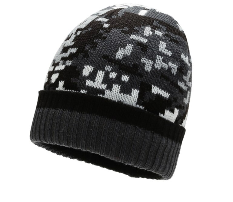 Marca Skullies berretti uomo cappello lavorato a maglia cappelli invernali caldi donna addensare più mucchio berretto morbido berretto lavorato a maglia in cotone berretto da uomo