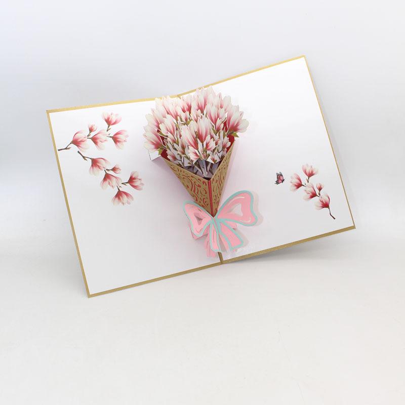 dimensional greeting cards handmade students to send teacher magnolia bouquets