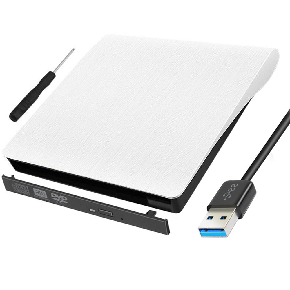 Nowy 9.5mm USB 3.0 SATA napęd optyczny zestaw etui zewnętrzna mobilna obudowa DVD/CD-Rom Obudowa robić laptopa bez napęd optyczny