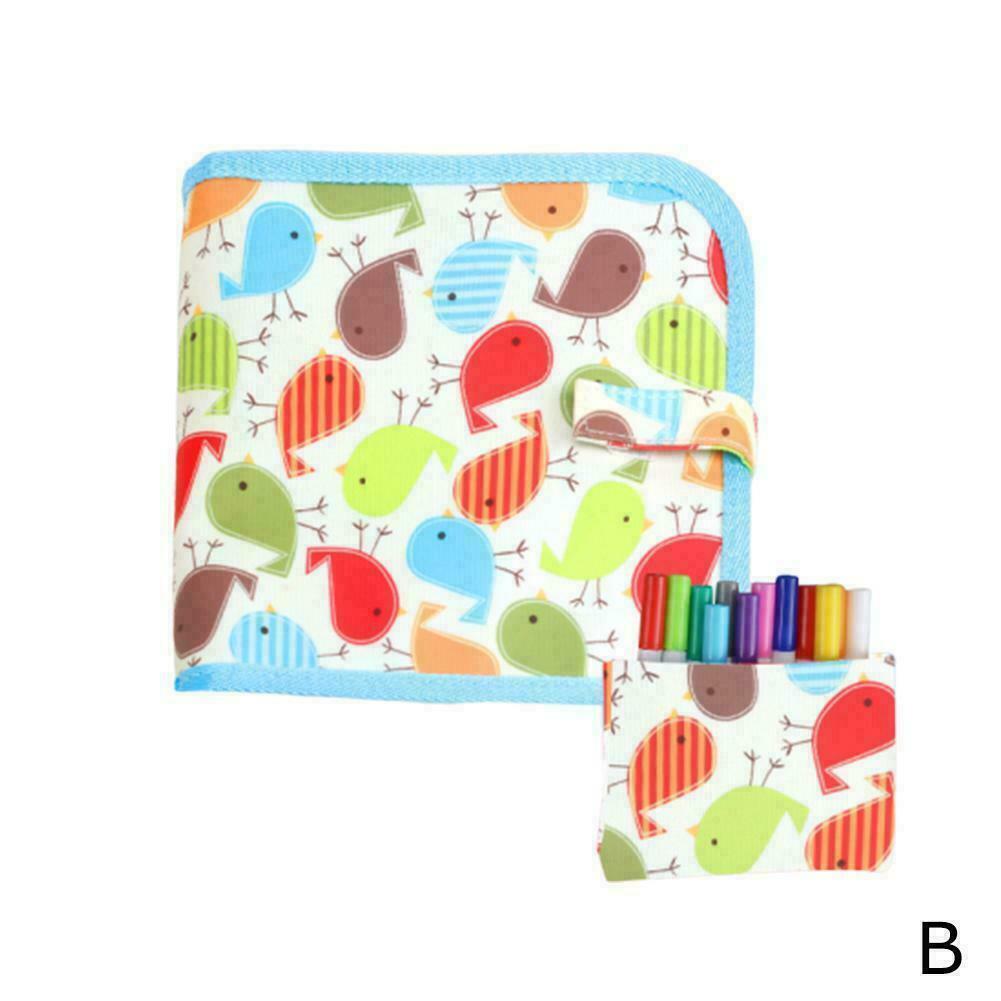 Planche à dessin Portable 3 couleurs | Set pour enfants Graffiti doux, dessin Animal effaçable, livre d'images, bricolage livres de dessin: 2