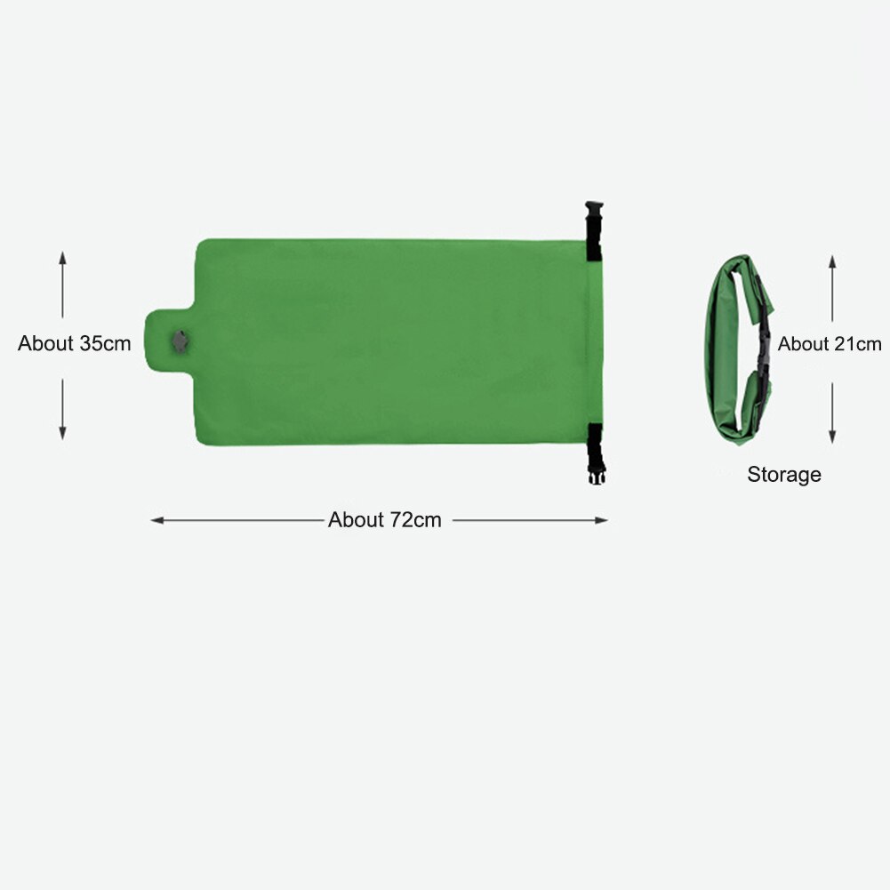 Portable Nylon TPU Inflatable Bag Air Bed Sleeping Bag Ultralight Waterproof Inflatable Bag Travel Camping Hiking Air Mattress