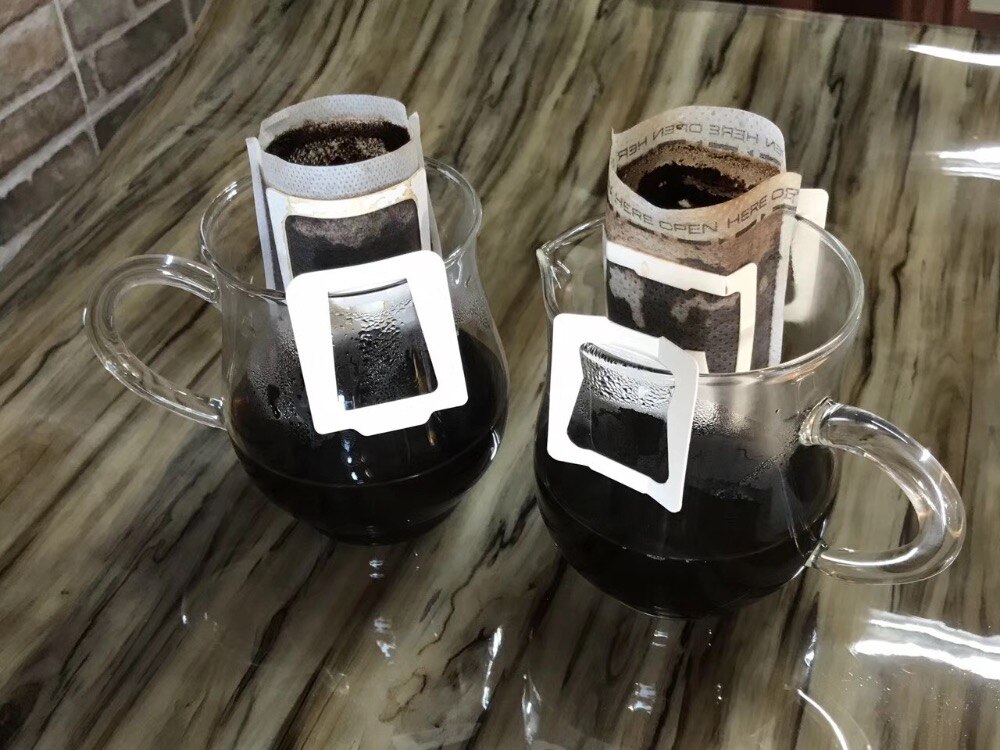 Hængende øre kaffepose bærbar dryp kaffefilter / dryp kaffefilterpose / kaffefilterpose / dryp cafe filterpapirpose