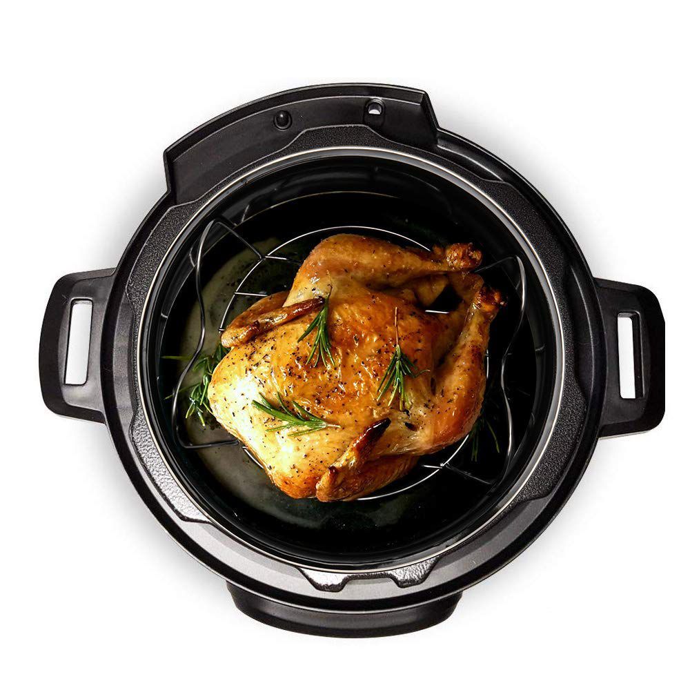 Instant Pot Onderzetter met Handvatten voor 6 of 8 Quart Instant Pot Accessoires Rvs Snelkookpan Trivet Instant Pot ra