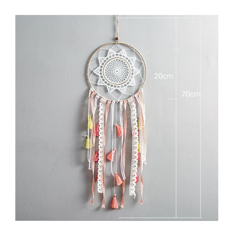 Dream Catcher Farbe Decor Neugeborenen Baby Zimmer Dekoration Wand Hängen Bettwäsche Stoßstangen Kinder Party Kinder Mädchen Zimmer Dekor Mit Licht