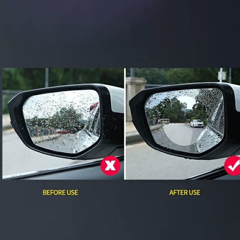 Film Anti-pluie rétroviseur de voiture Film de protection Anti-buée fenêtre Anti-pluie rétroviseur Film de protection accessoires Auto