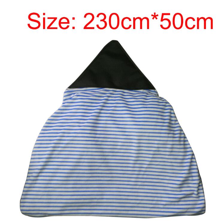 Surfbrettabdeckung, surfbretttasche, wakeboard-longboard-surfing-stretch-schutztasche: Blau -230 x 50