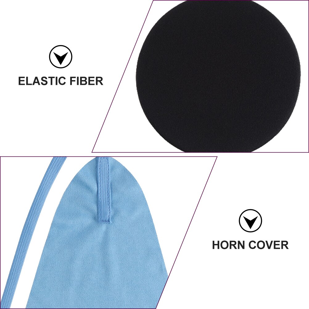1 Set Musical Instrument Wiping Cloth Multipurpose Clarinet Clean Cloth Caps