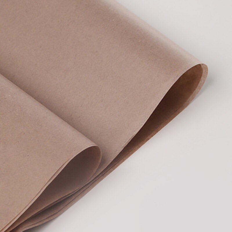 40pcs/Lot Tissue Paper 50*70CM Craft Paper Floral Wrapping Paper Packing Paper Home Decoration Festive Party Supply: Brown2