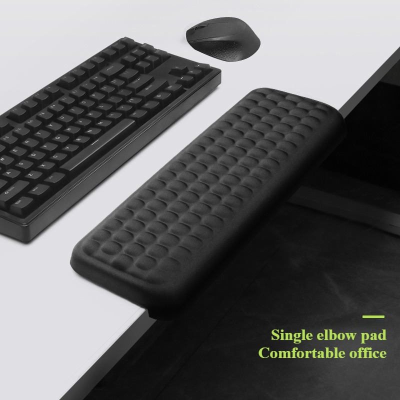 L-Shaped Memory Foam Elbow Pillow Ergonomic Desk Edge Cushion Desk Elbow Pad for Gaming Office Computer PC Painting Gaming: Default Title
