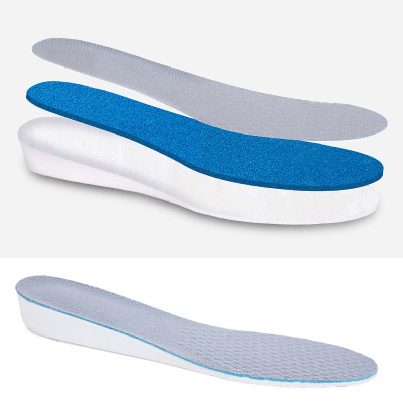 Hoogte Toename Inlegzolen Voor Mannen/Vrouwen 1.5/2.5/3.5 Cm Up Invisiable Arch Ondersteuning Orthopedische Inlegzolen Shock absorptie Eva Materiaal