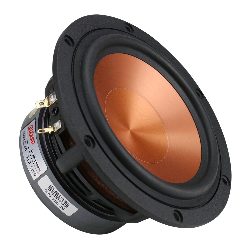 GHXAMP 5.25 inch Mid Bass Speaker Unit Midrange Woofer Luidspreker Aluminiumoxide Keramische 8Ohm 40W Home Theater Hifi 1PC