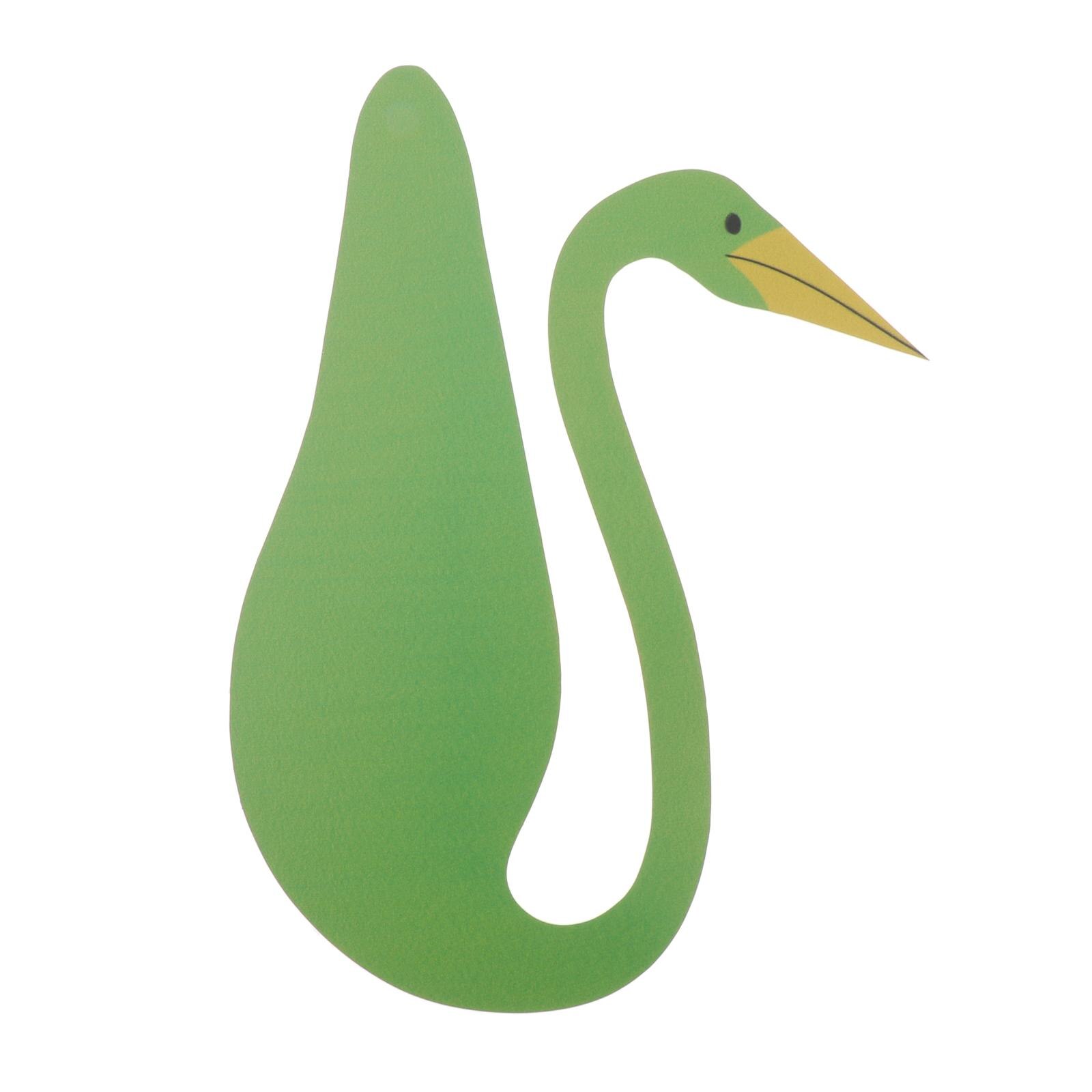 Pyörre lintu hassu ja dynaaminen lintu flamingo tuuli soi ulkona pihalla hääjuhla ystävänpäivä ranta kesä: Vihreä