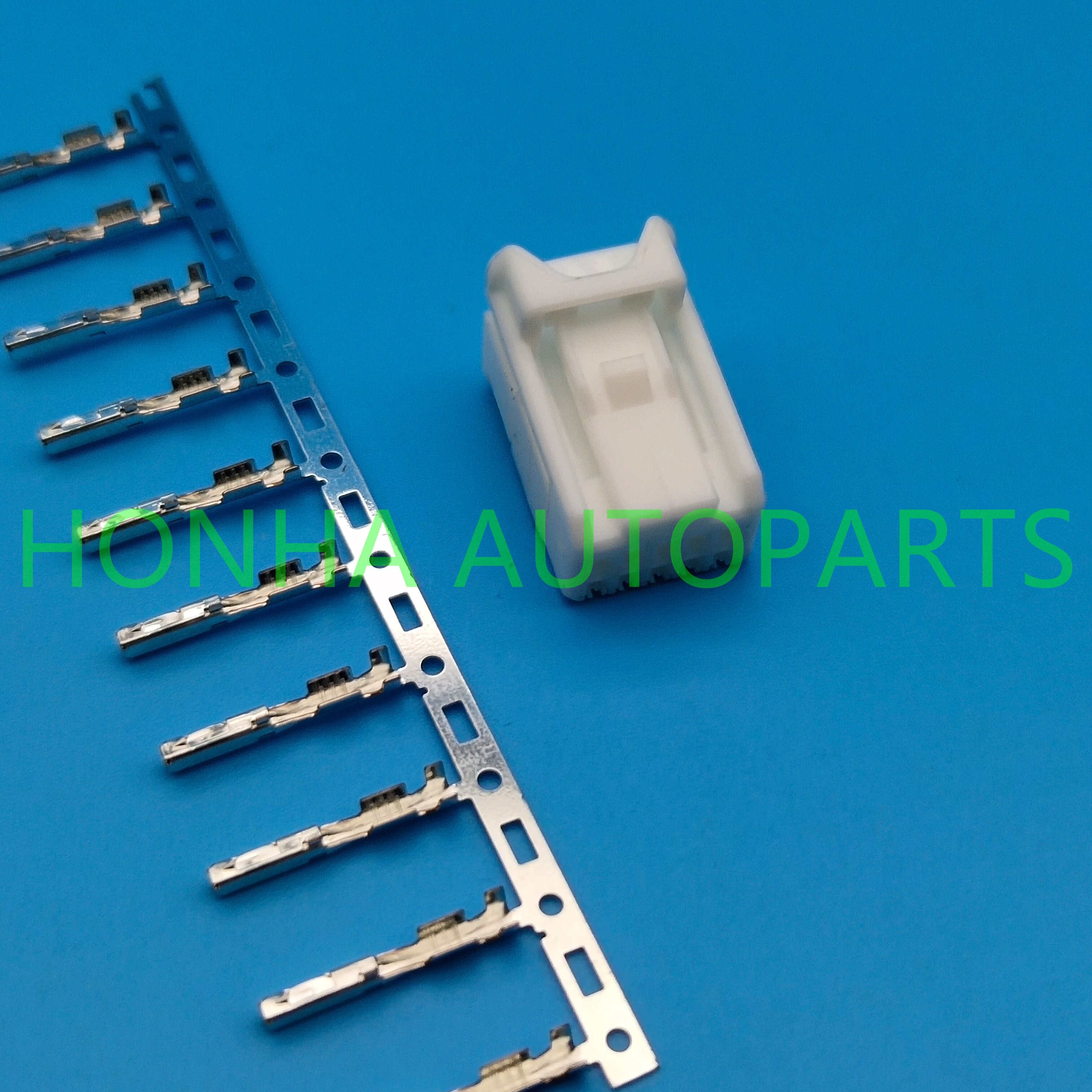 10 Pin female male unsealed automotive wiring harness connector with terminal 6098-3909 6098-3869 for sumitomo
